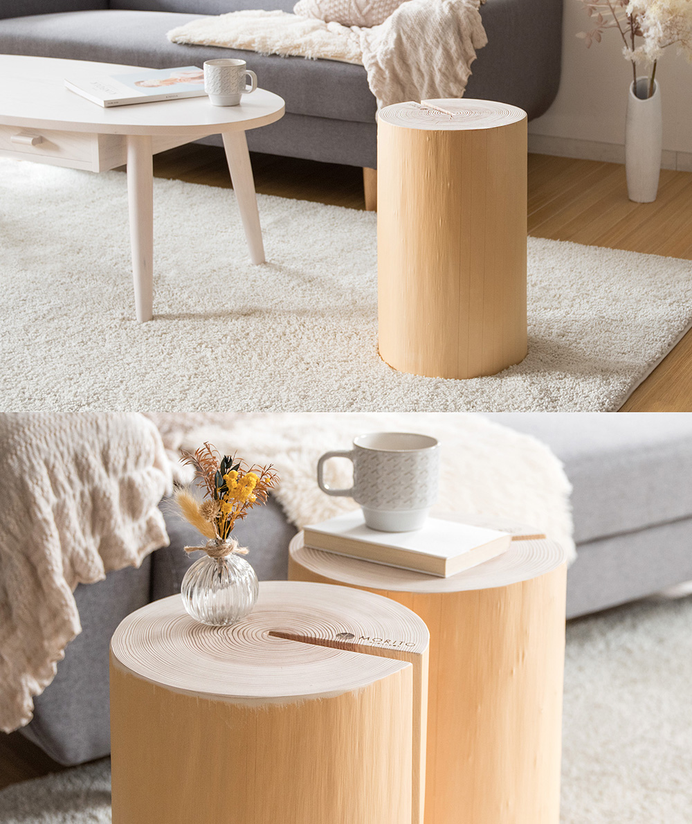 Roomclipセレクション2024に丸太スツールCierva（シエルバ）が選ばれました！